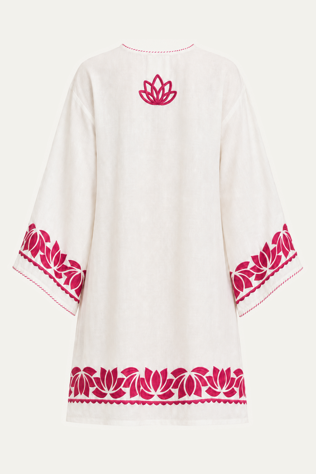 Lotus Mini Dress Pink