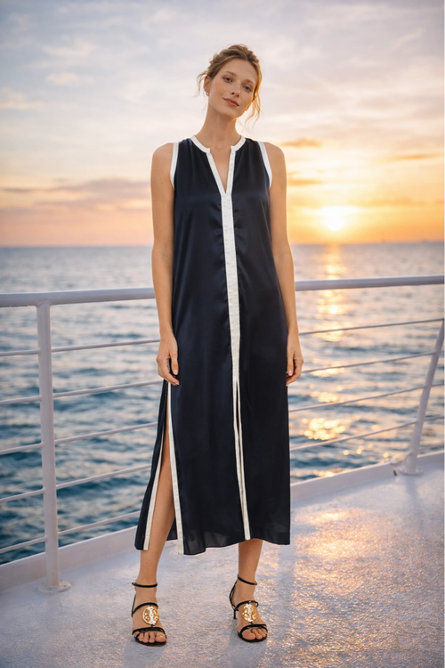 Agadir Black Maxi Dress