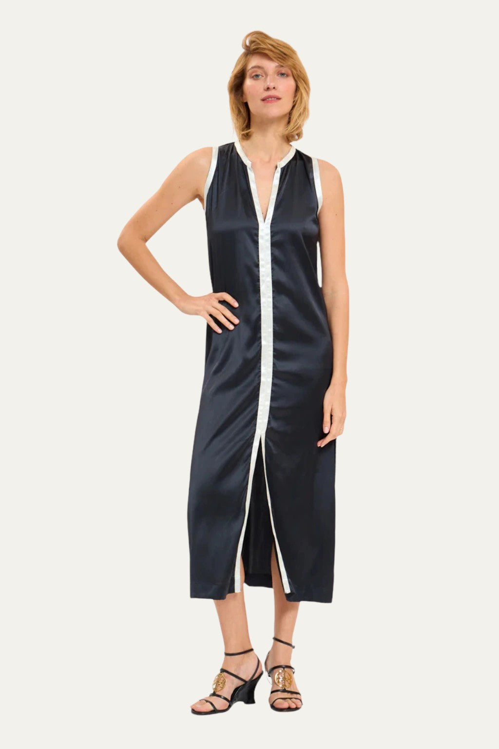 Agadir Black Maxi Dress