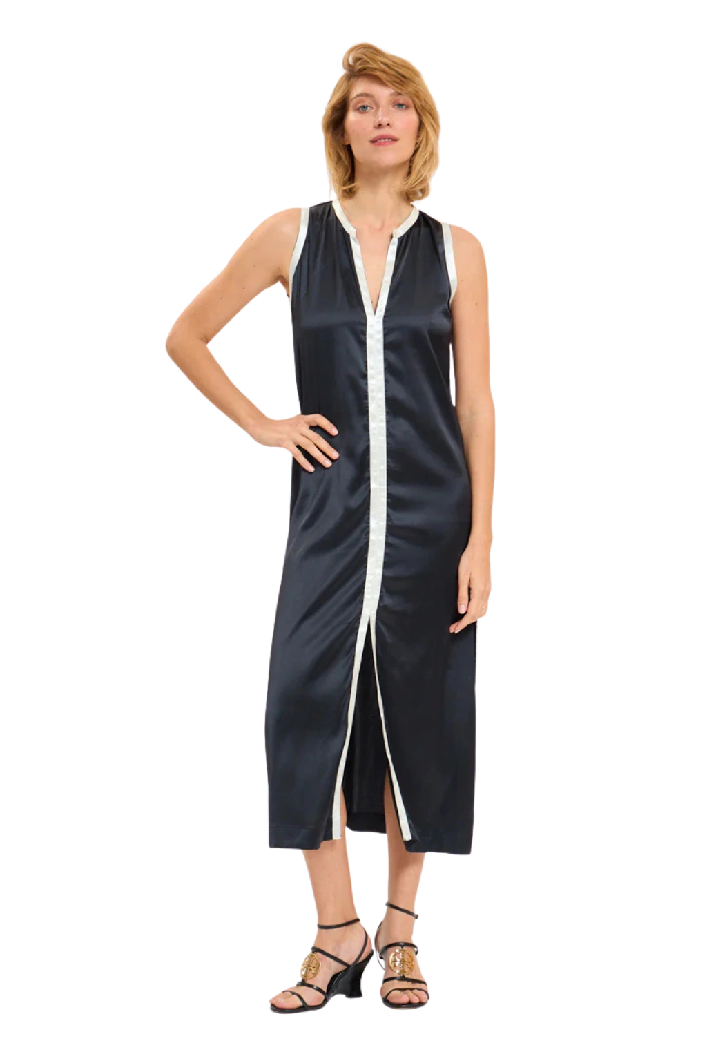 Agadir Black Maxi Dress