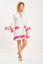 Lotus Mini Dress Pink