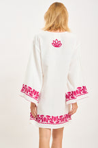 Lotus Mini Dress Pink