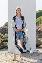 Silk Embroidery Kimono