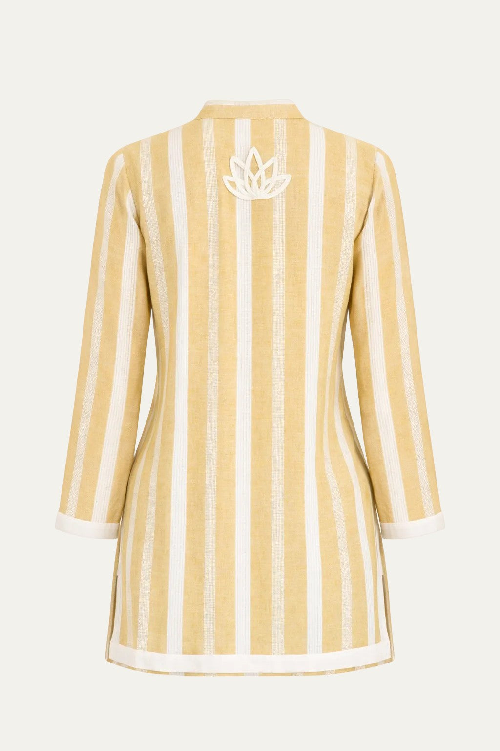 Blue Moon Beige Stripes Shirt