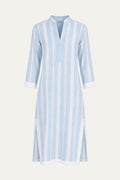 Blue Moon Blue Stripes Maxi Dress