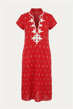New York Maxi Dress Boho Red