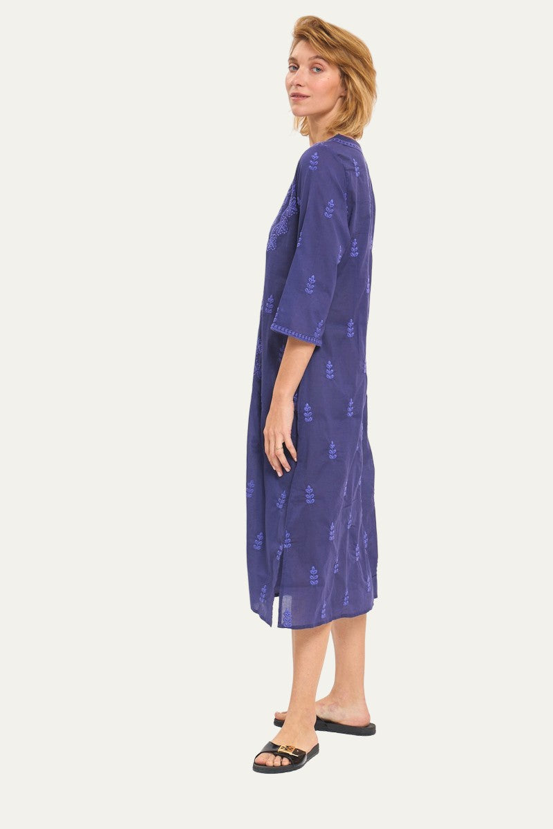 Byron Maxi Kaftan Blue