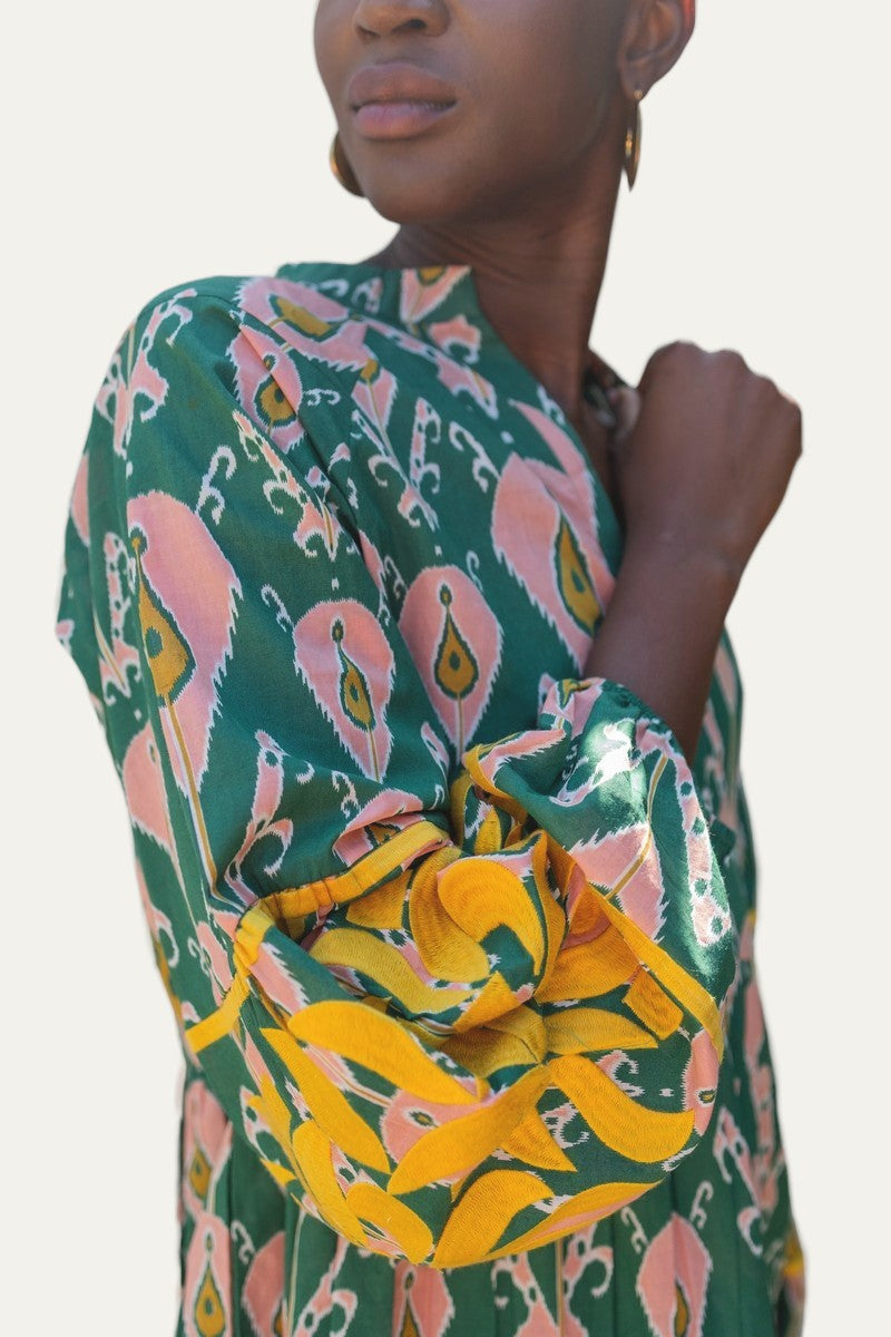 Ecuador Green Blouse