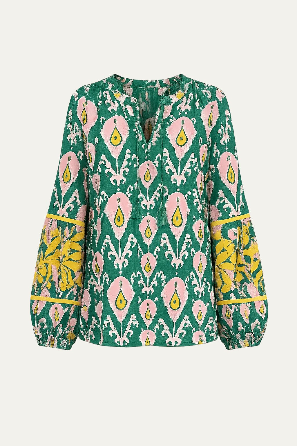 Ecuador Green Blouse