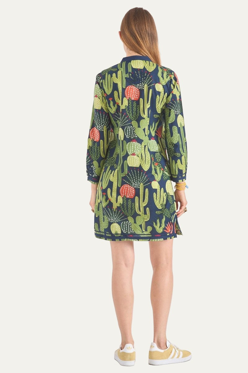 India Mini Cactus Print