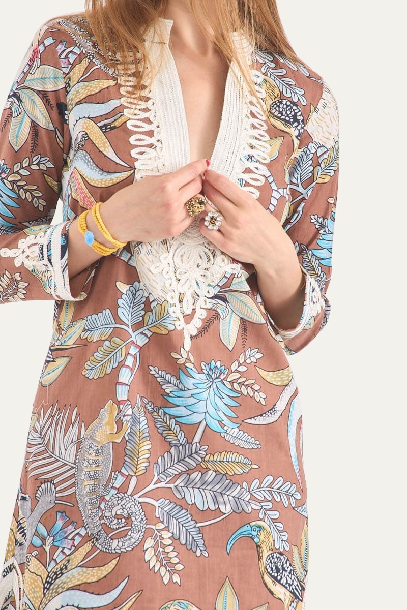 India Mini Flowers Print