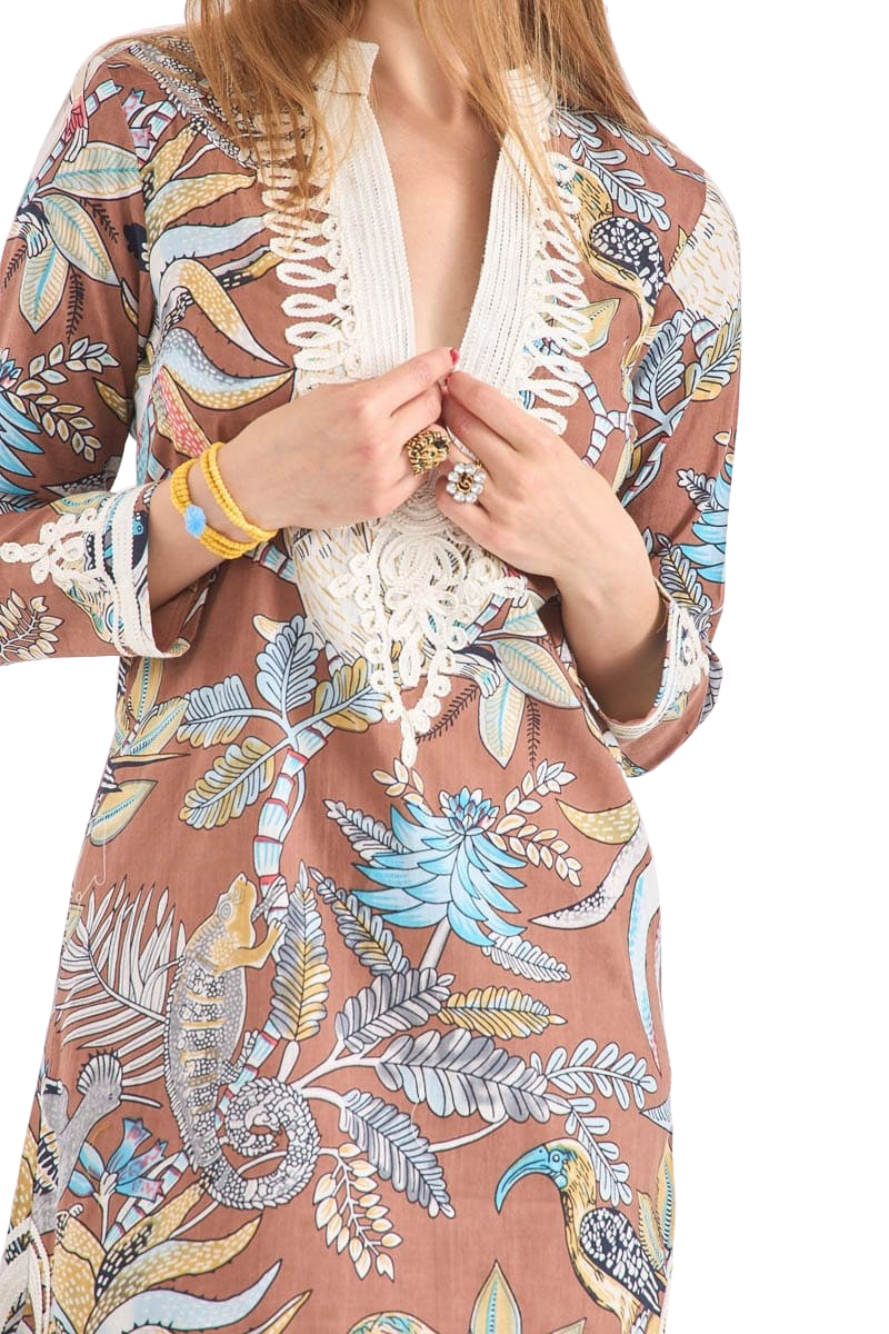 India Mini Flowers Print