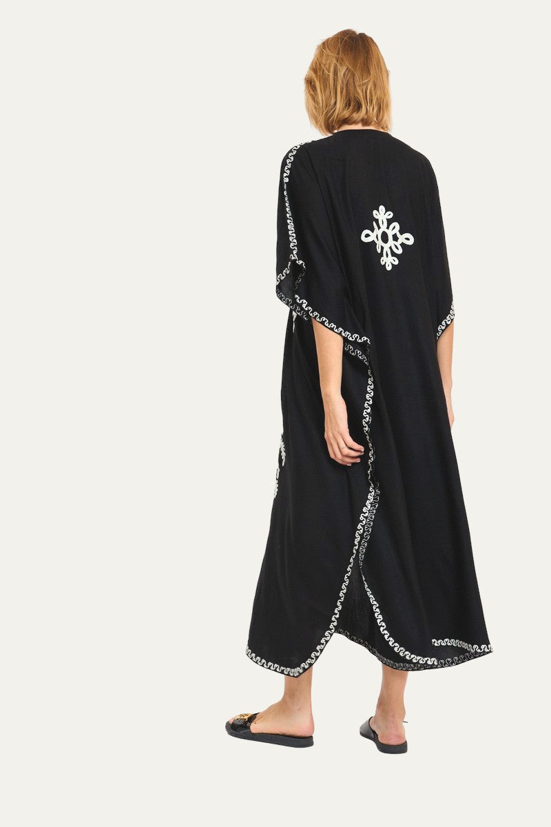 Kashmir Cotton Butterfly Kaftan