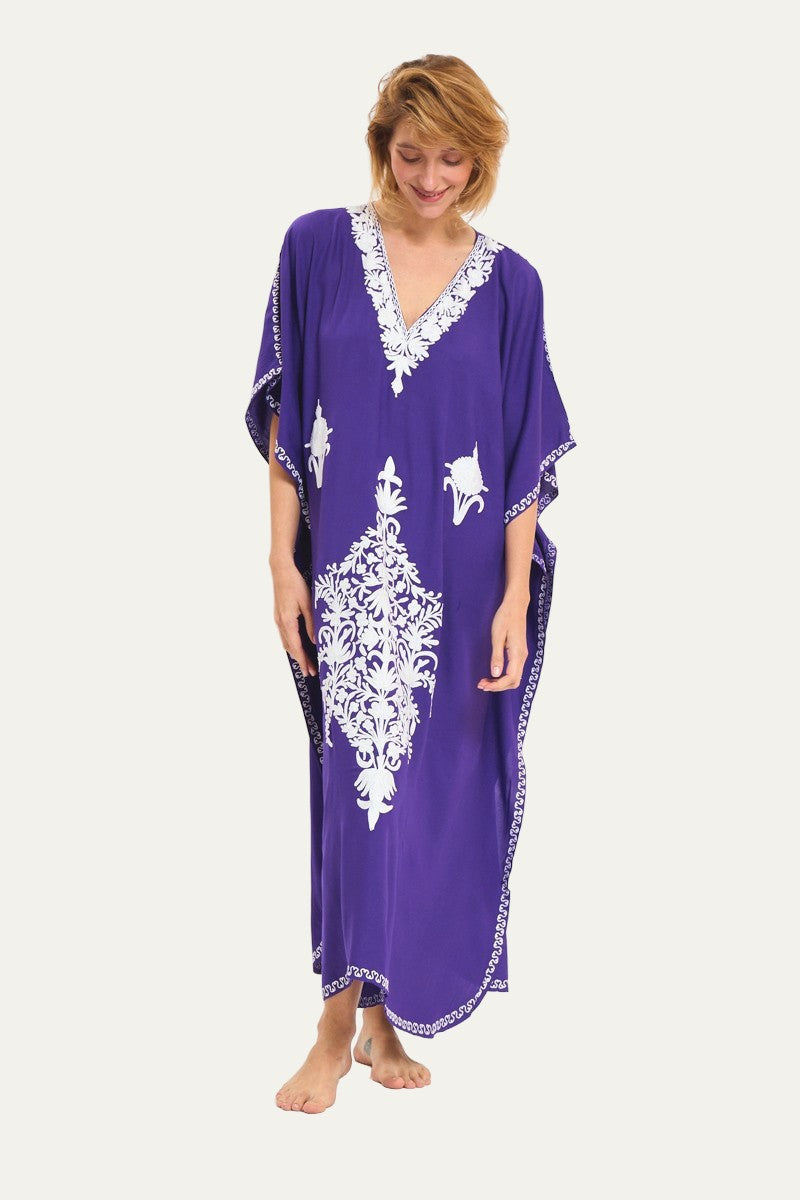 Kashmir Cotton Butterfly Kaftan