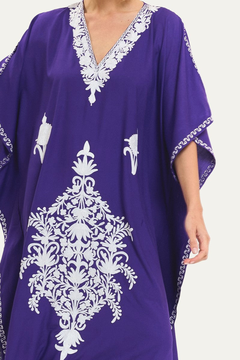Kashmir Cotton Butterfly Kaftan