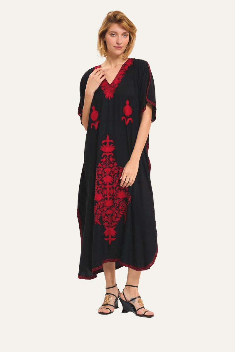 Kashmir Cotton Butterfly Kaftan