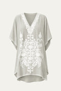 Kashmir Cotton Tunic Gray