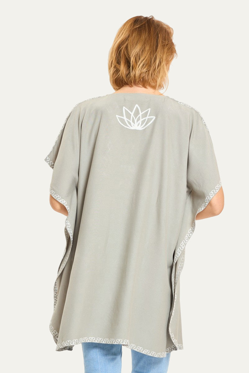 Kashmir Cotton Tunic Gray