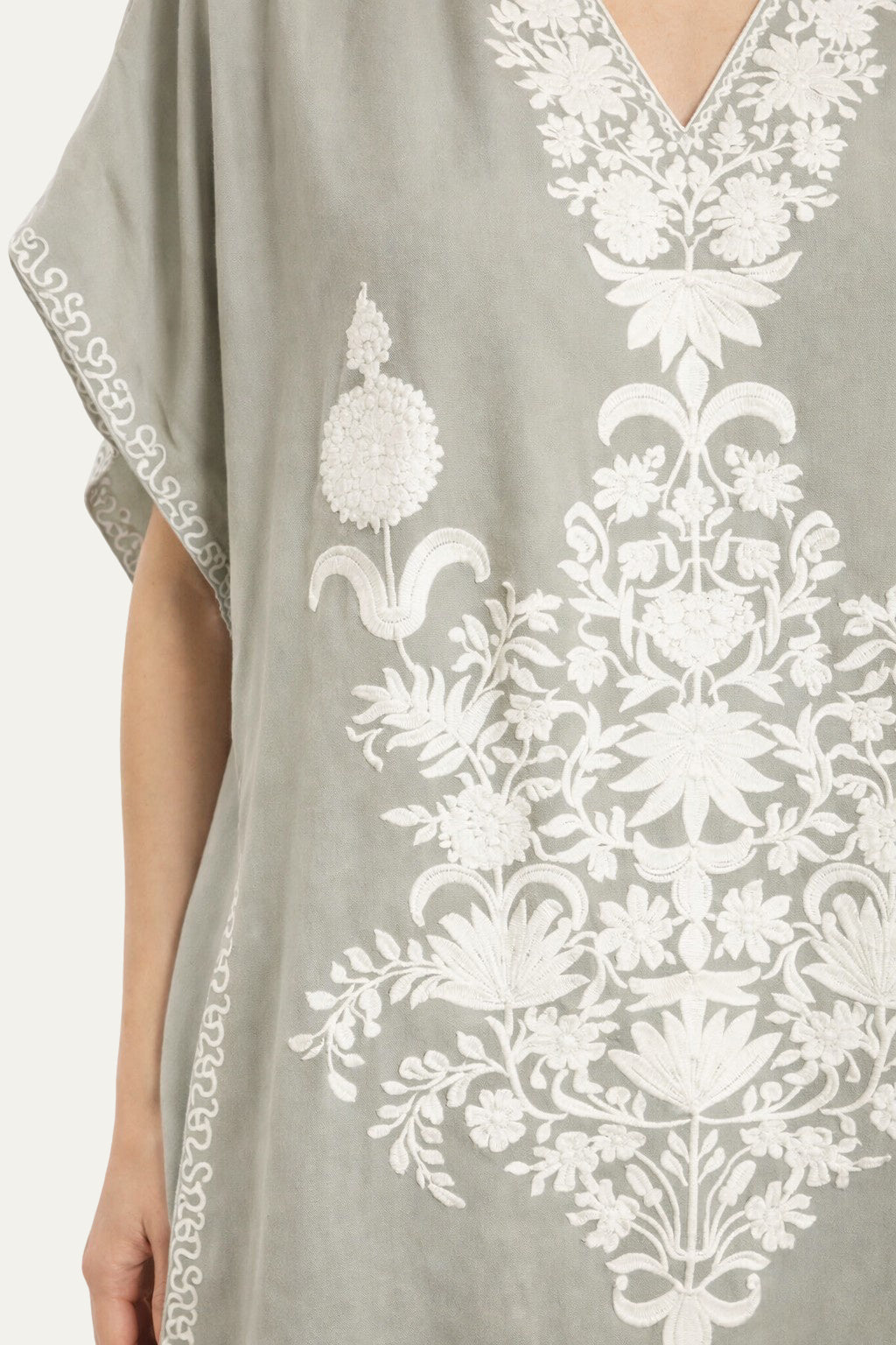 Kashmir Cotton Tunic Gray