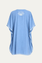 Kashmir Cotton Tunic Light Blue