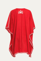 Kashmir Cotton Tunic Red