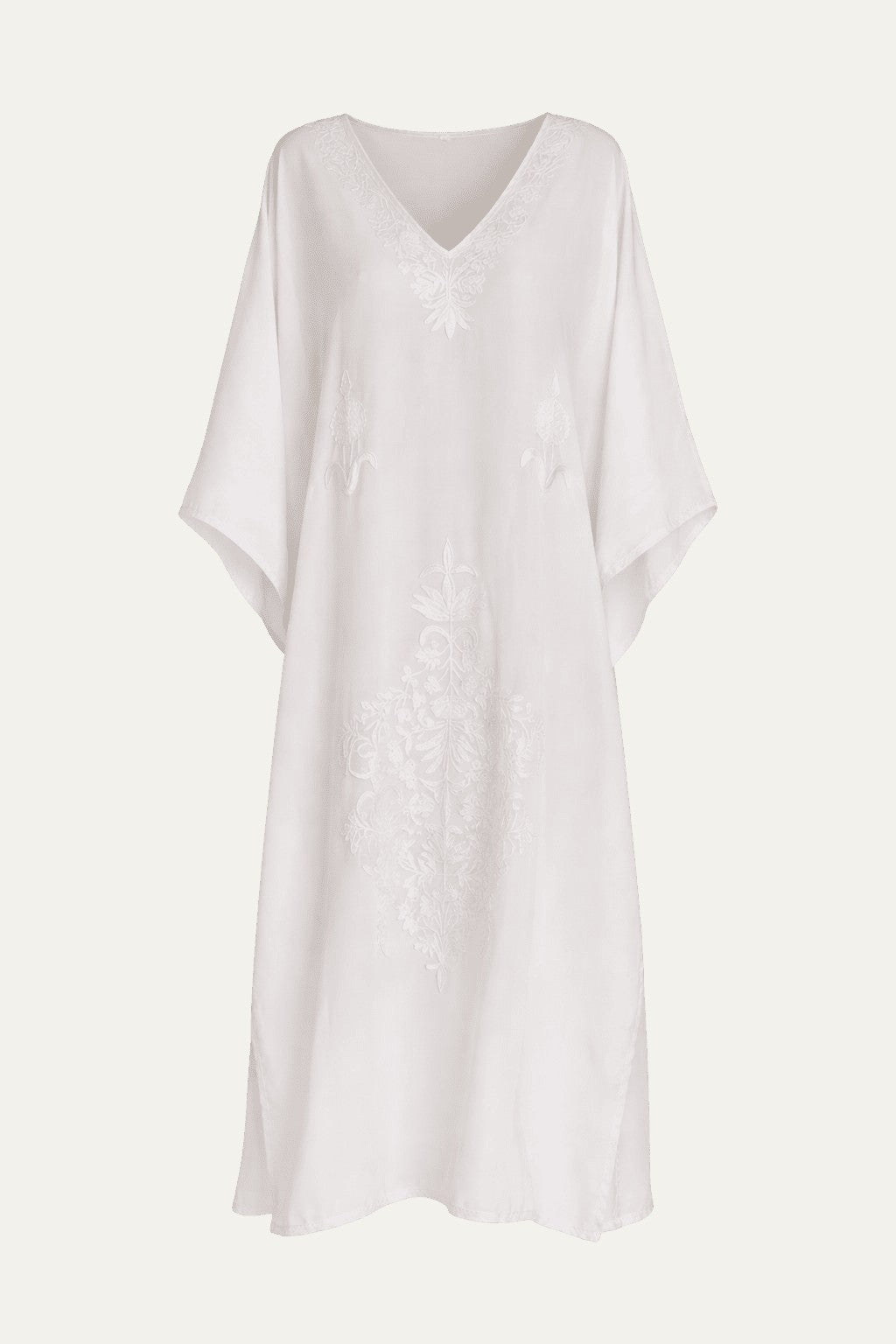 Kashmir Silk Butterfly Kaftan