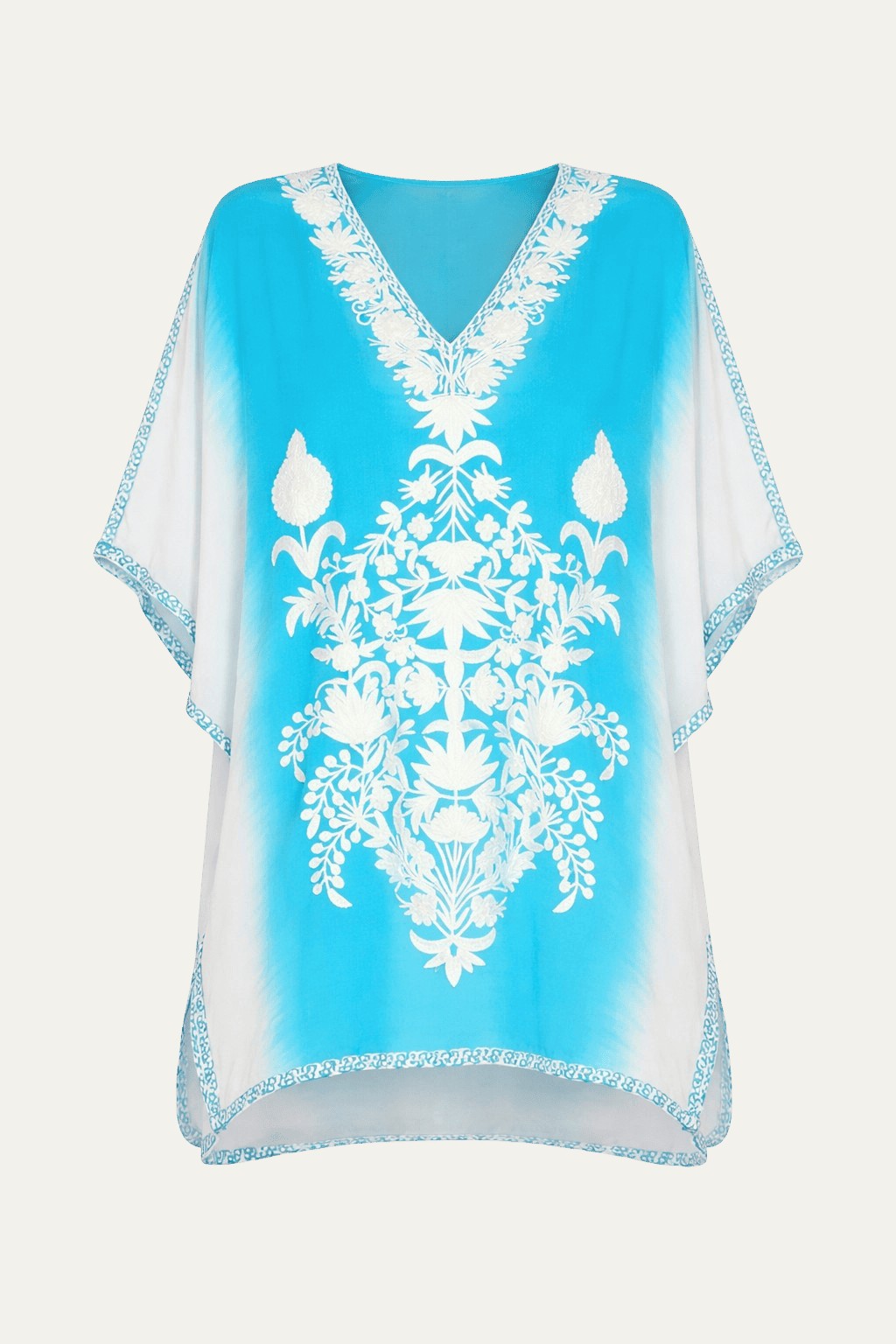 Kashmir Silk Butterfly Tunic