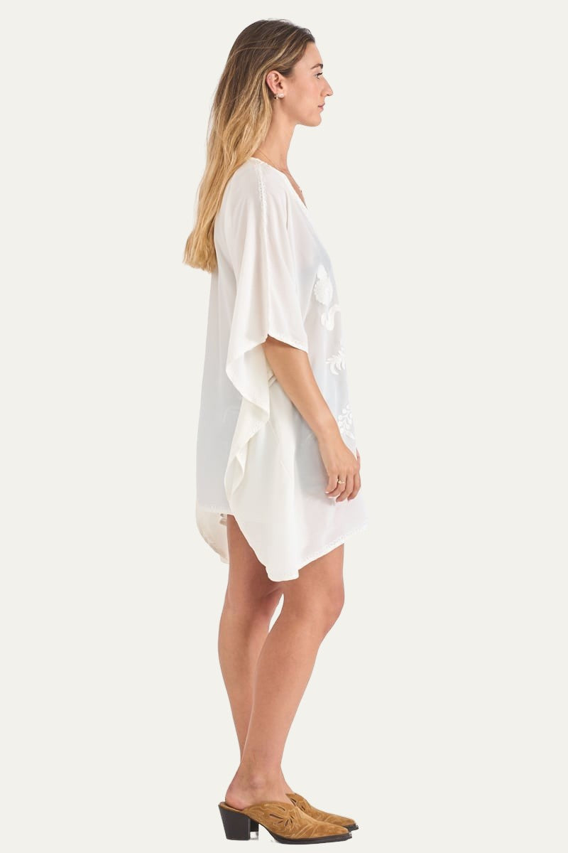 Kashmir Silk Butterfly Tunic
