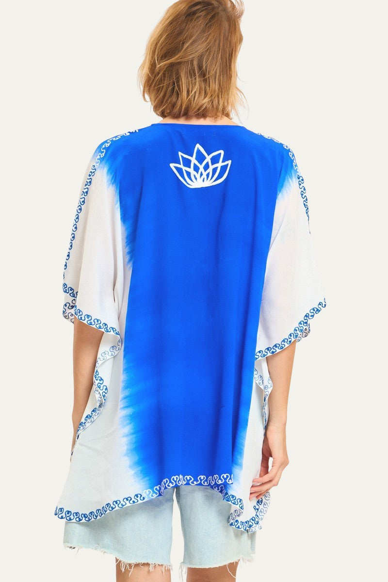 Kashmir Silk Butterfly Tunic