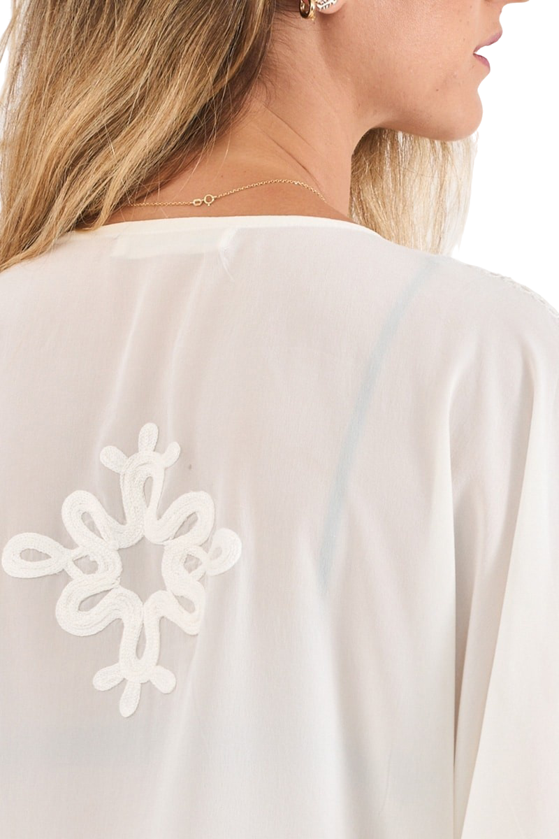 Kashmir Silk Butterfly Tunic