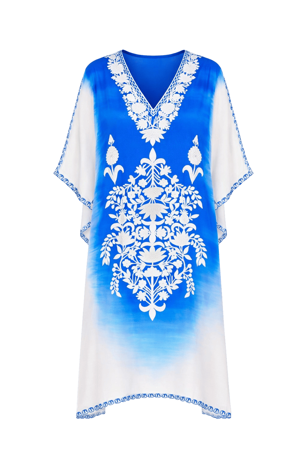 Kashmir Silk Butterfly Tunic