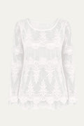 Lace Shirt White