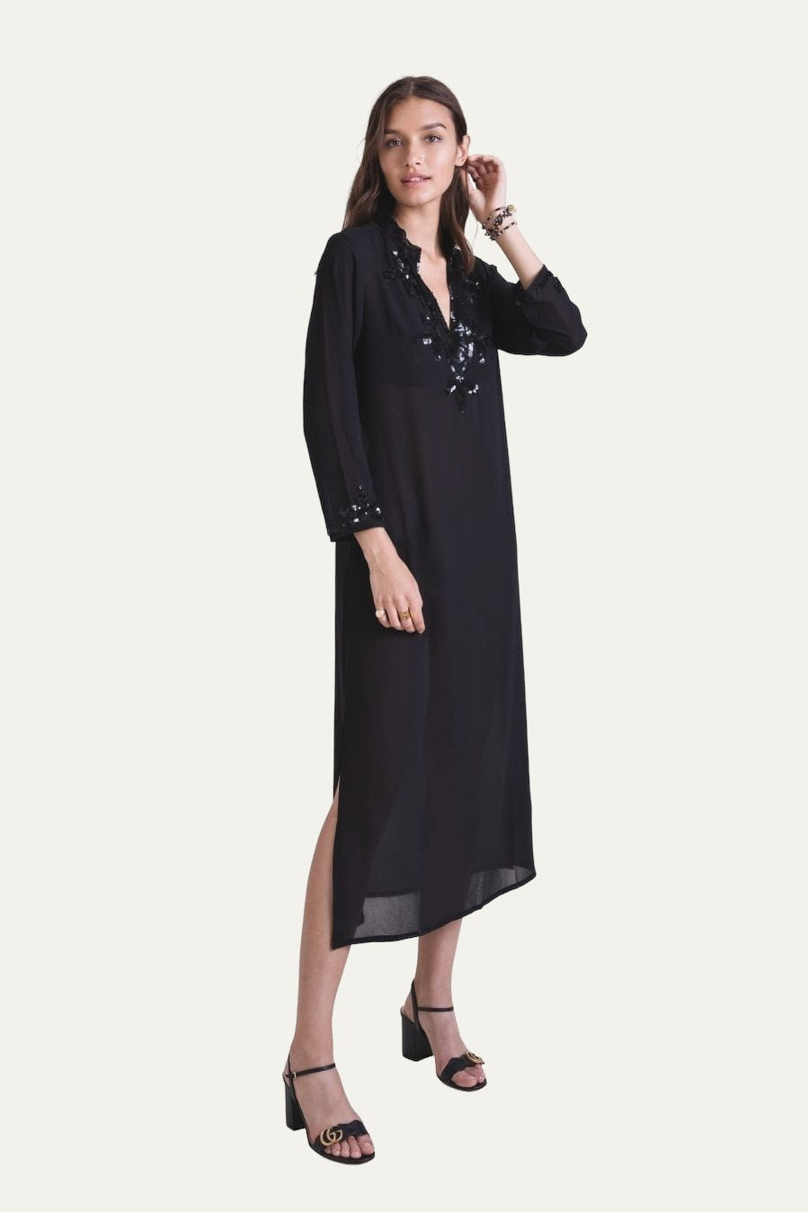 Manhattan Maxi Evening Dress