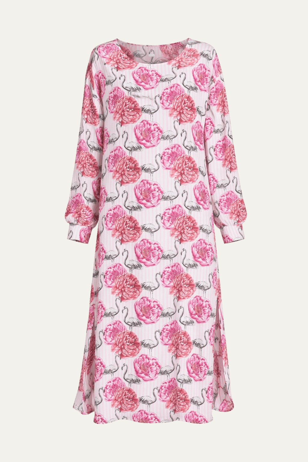 Margarita Pink Floral Print Dress