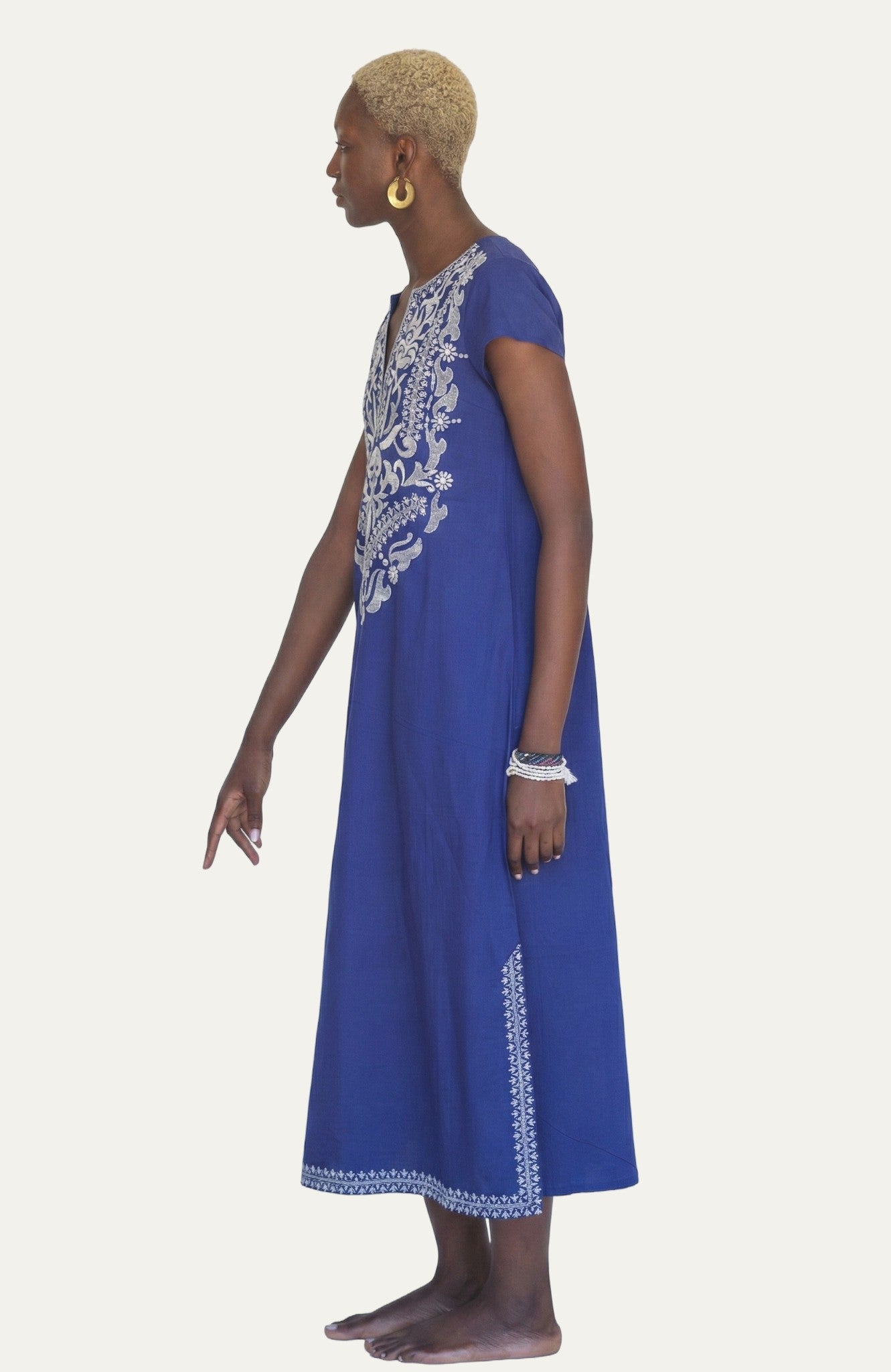 Moro Maxi Blue Caftan
