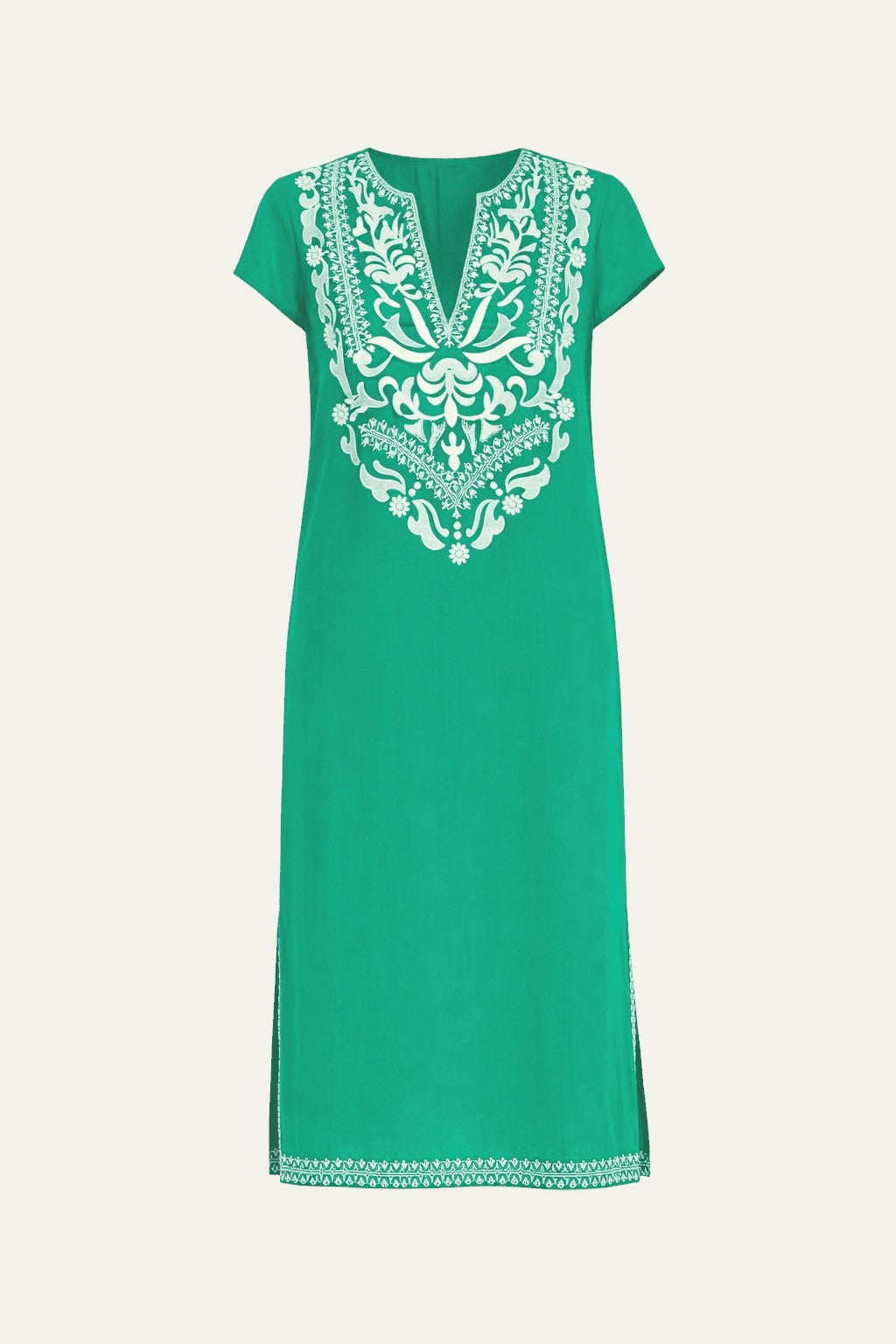 Moro Maxi Green Caftan