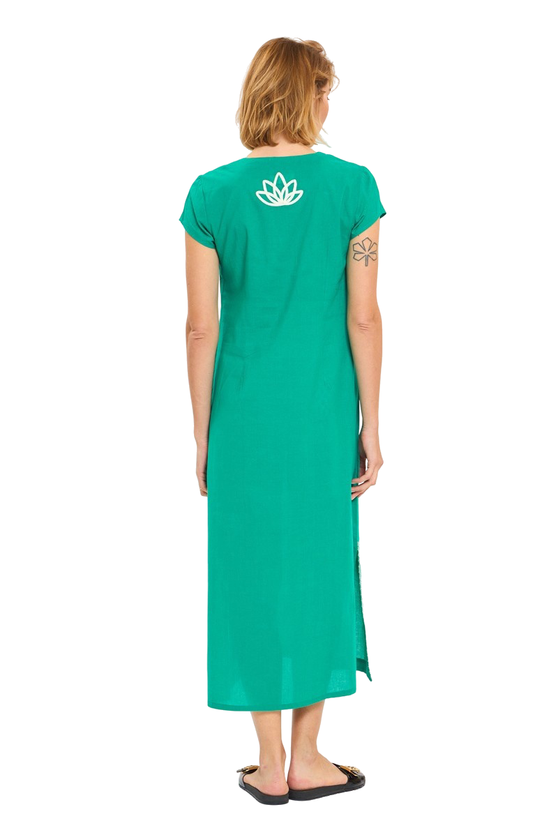 Moro Maxi Green Caftan