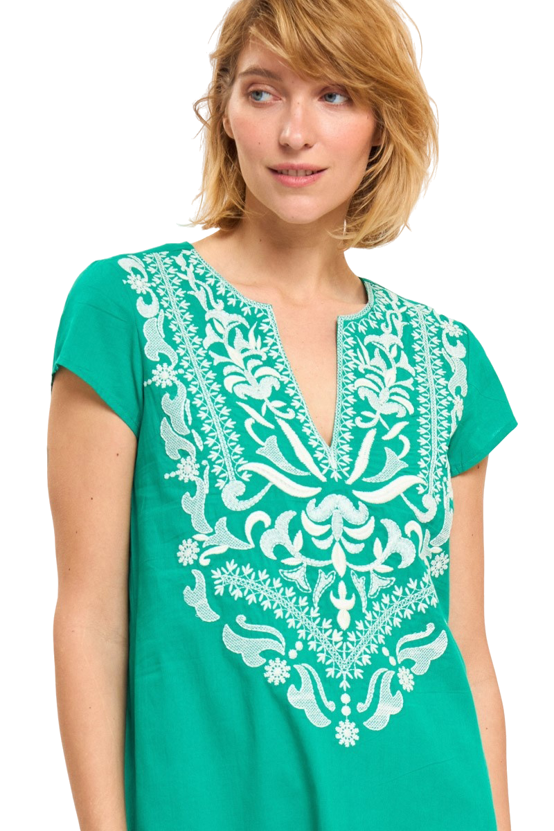 Moro Maxi Green Caftan