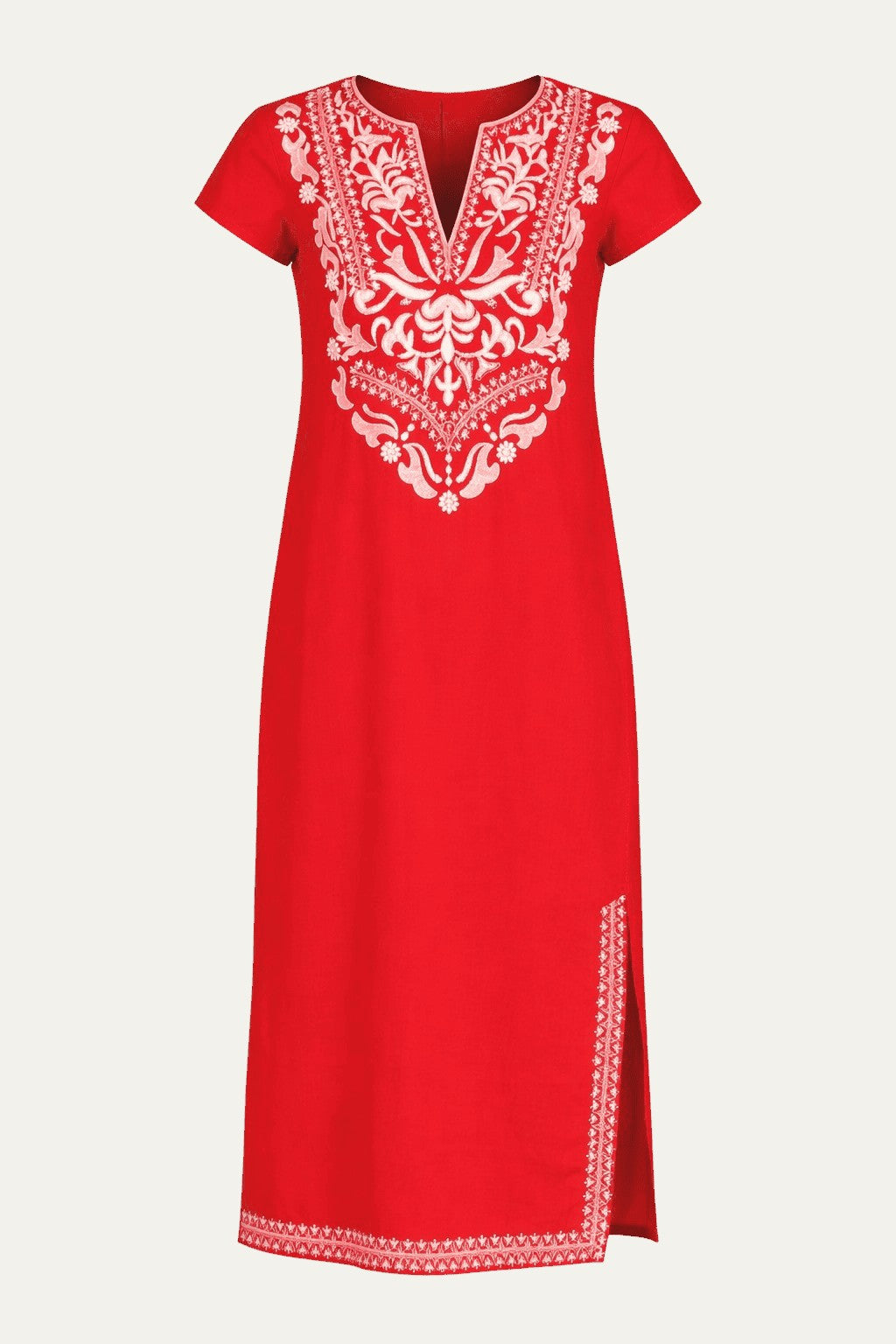Moro Maxi Red Caftan