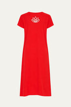 Moro Maxi Dress Red Kaftan