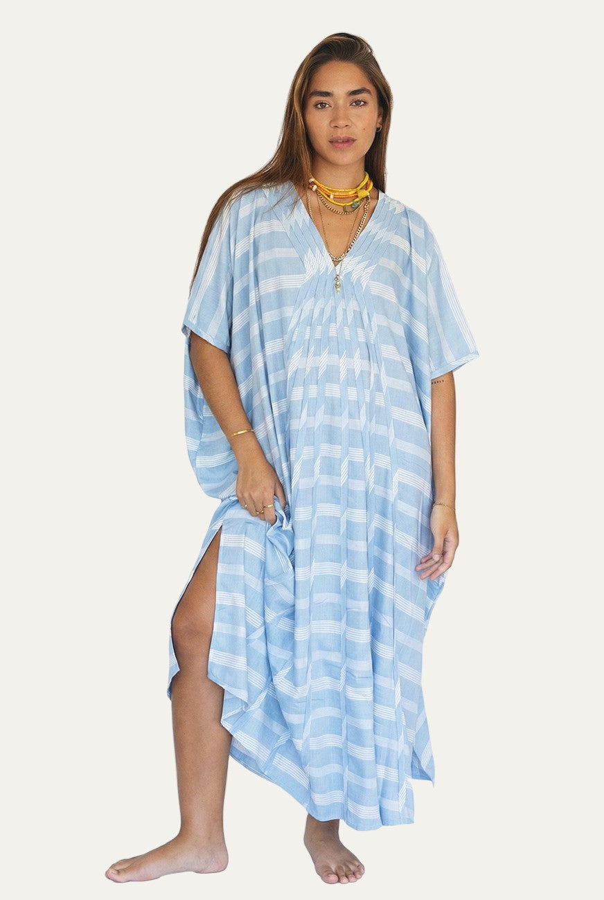 Mykonos Butterfly Caftan Stripes