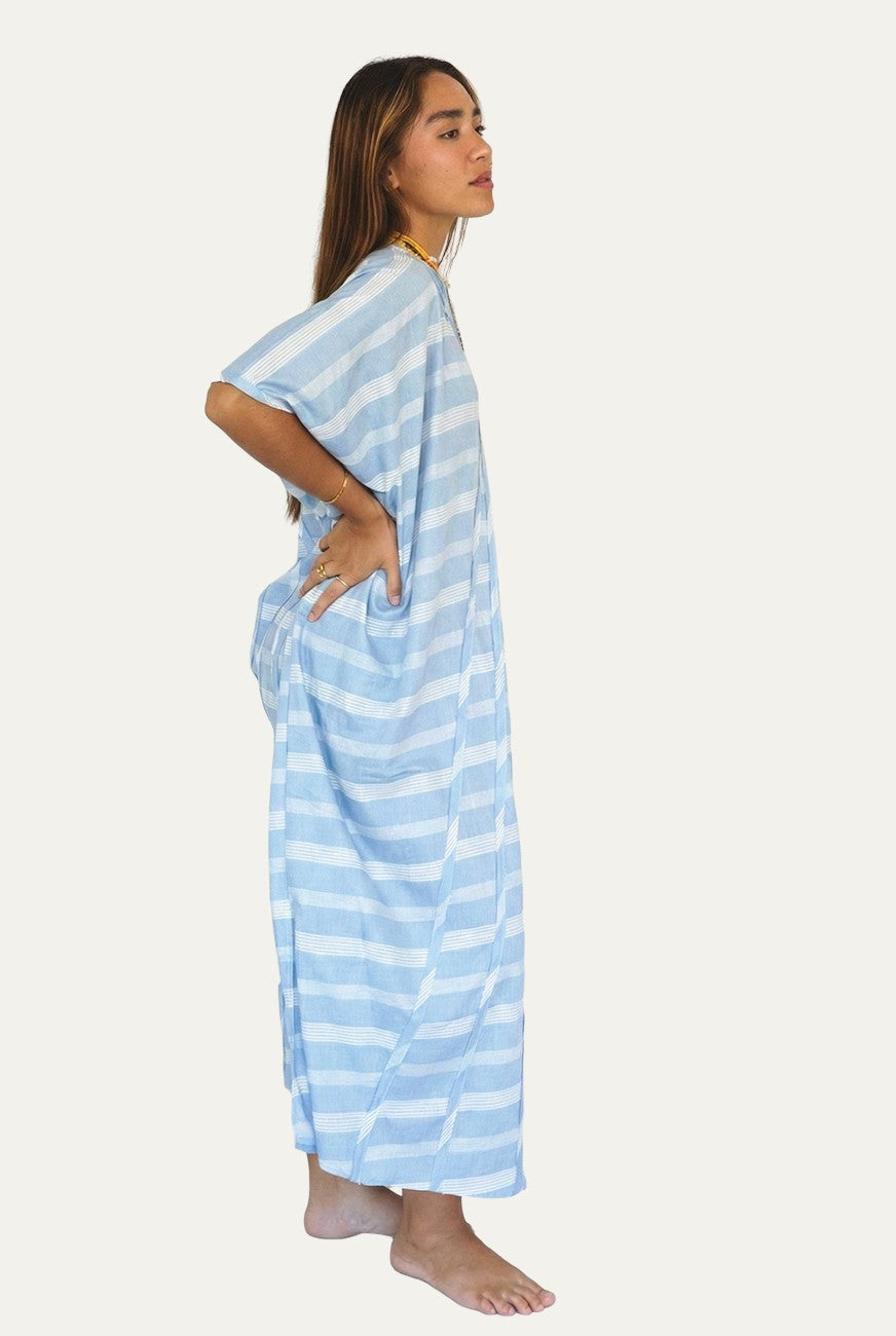 Mykonos Butterfly Caftan Stripes
