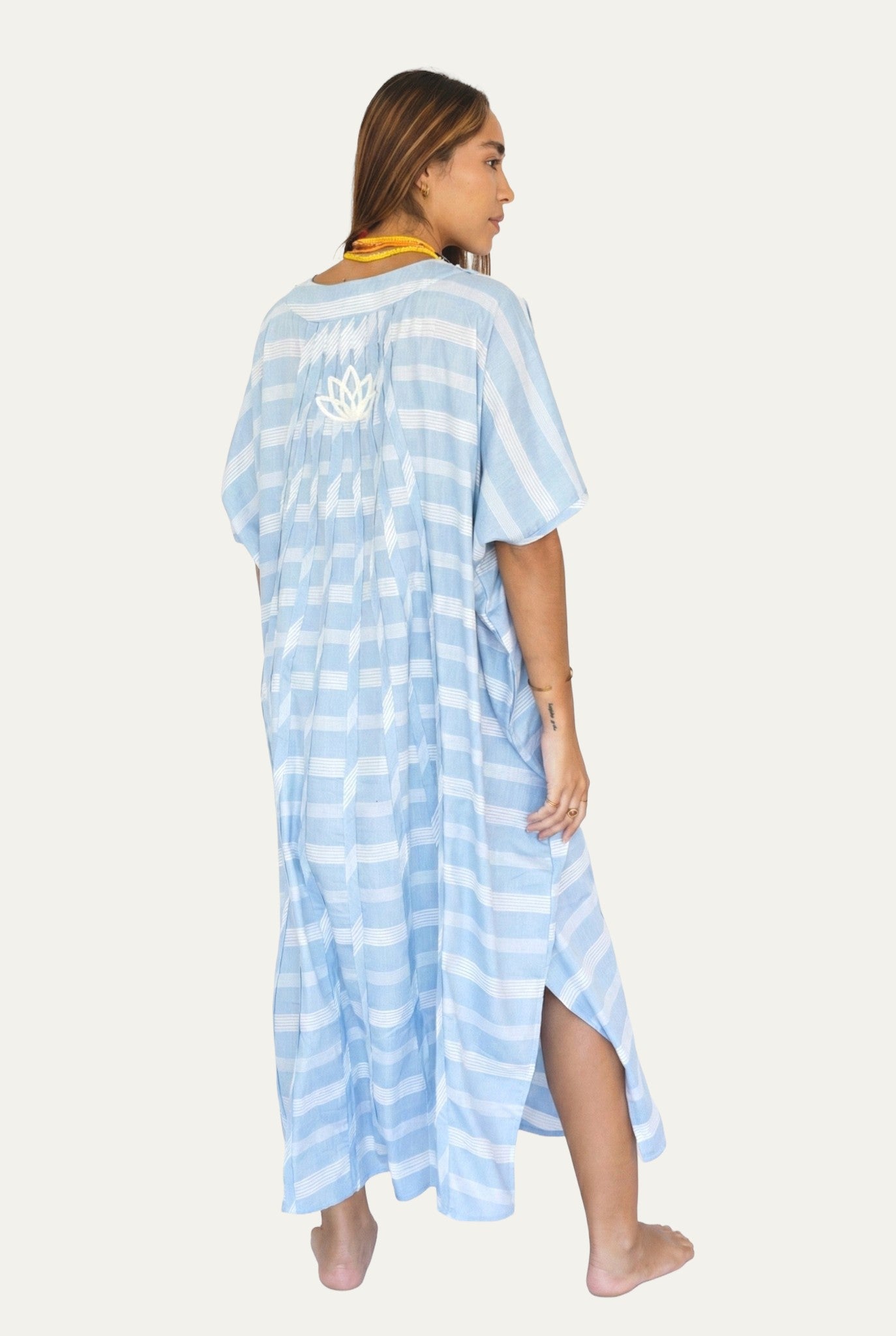 Mykonos Butterfly Caftan Stripes