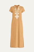 New York Maxi Dress Beige