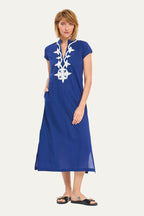 New York Maxi Dress Blue