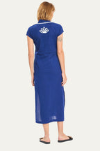 New York Maxi Dress Blue