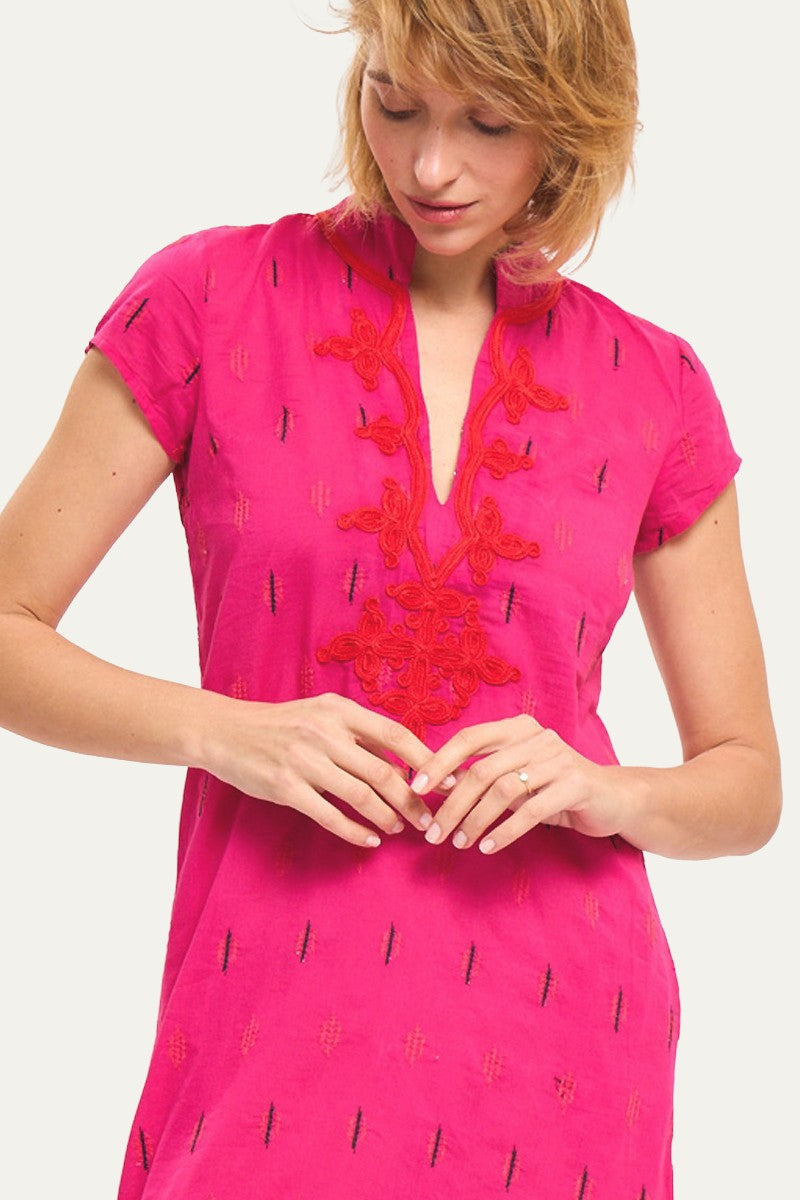 New York Maxi Boho Pink