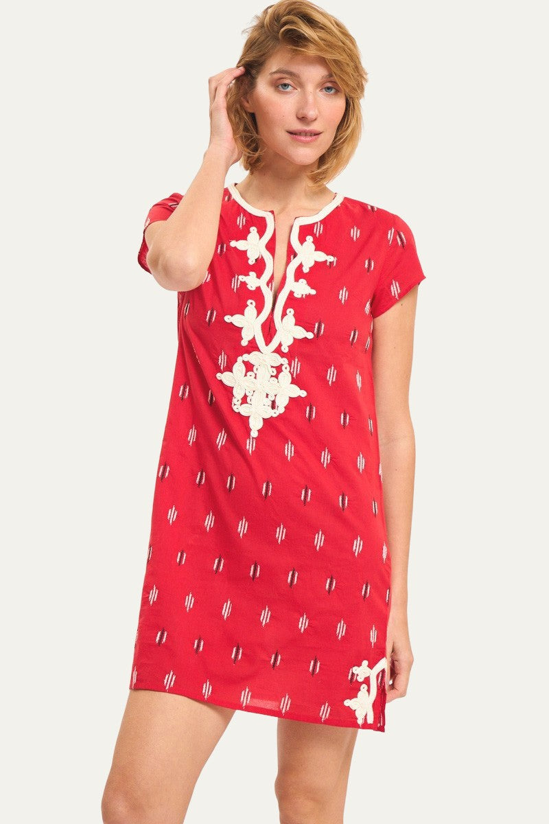 New York Mini Boho Red