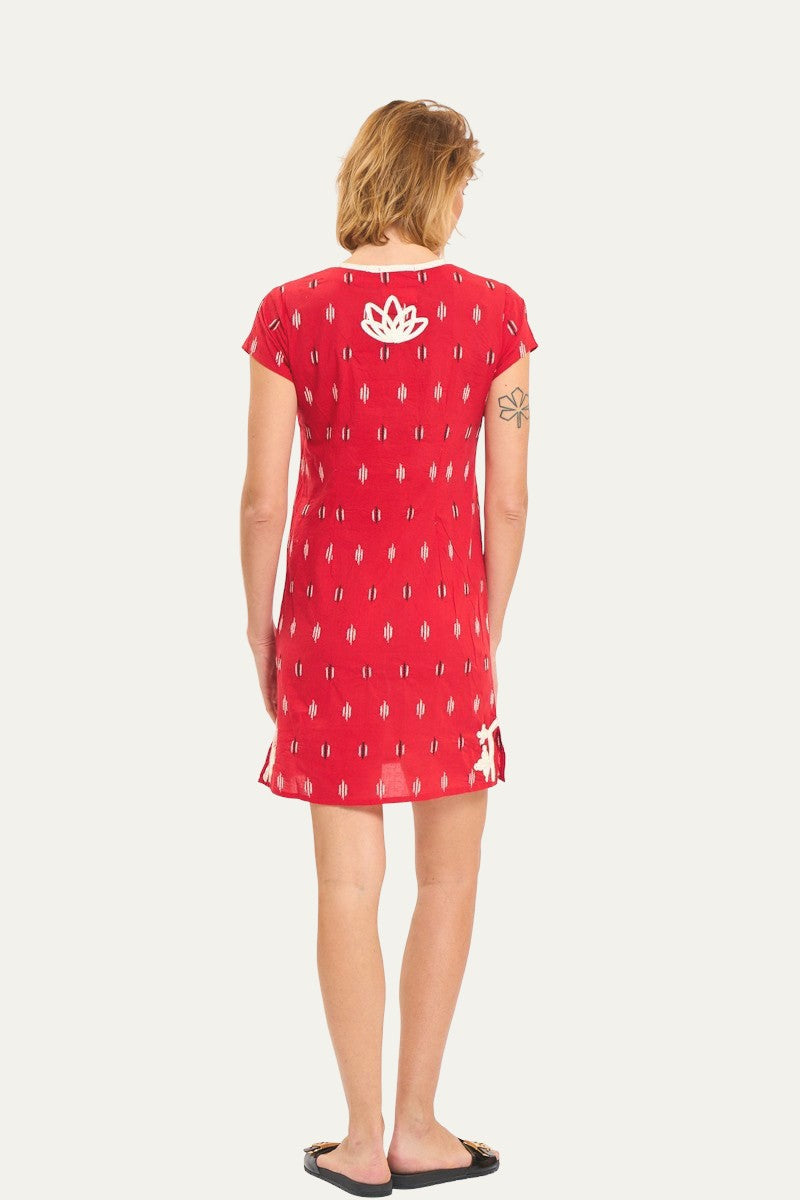 New York Mini Boho Red