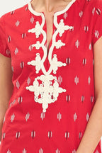 New York Mini Dress Boho Red